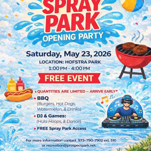 Prospect Park Spray Park Opening Party 