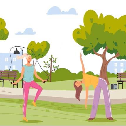 Trim Trail Outdoor Fitness NEW!!