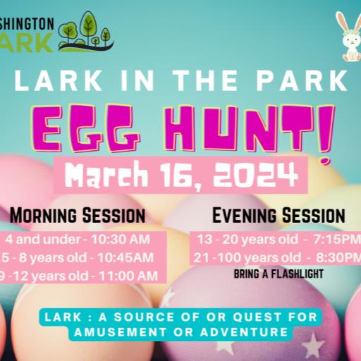 Lark in the Park - Egg hunt
