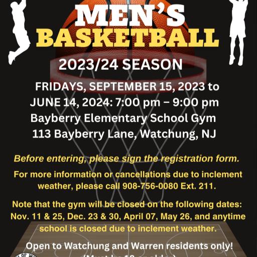 Men's Open Gym Basketball